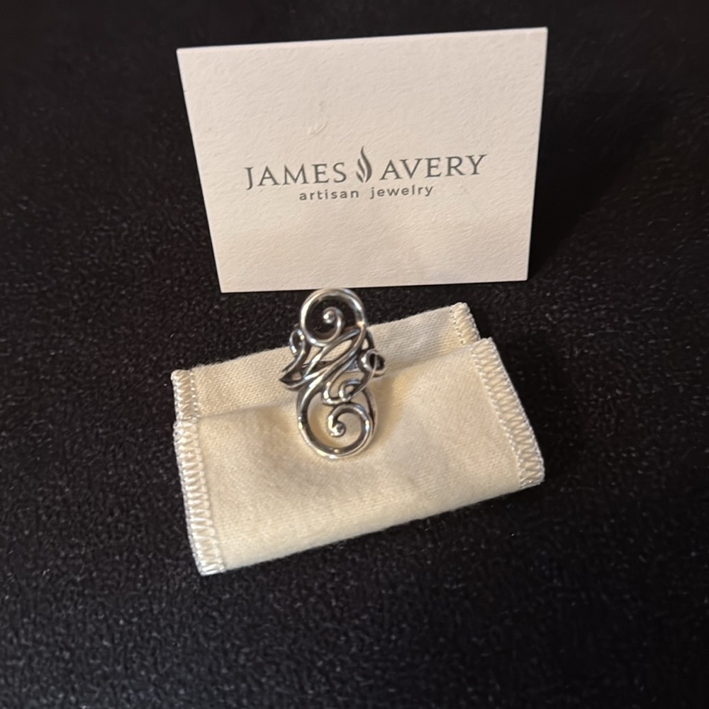 ✨James Avery•Sterling Silver•Electra Ring✨Size:7.5✨